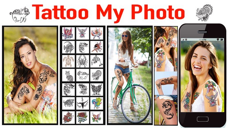 Взлом для Tattoo my Photo 2.0 на Андроид. Быстрое нанесение тату!