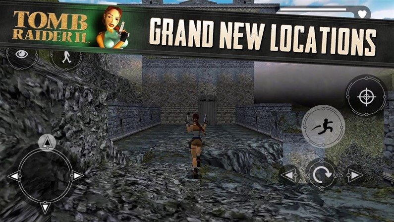 Мод для Tomb Raider II на Андроид. Приключенческая история!