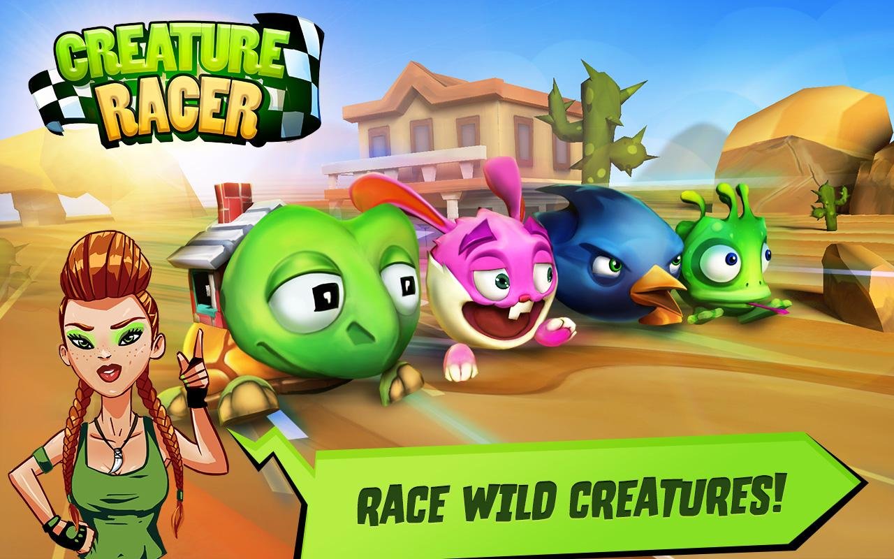 Взломанная игра Creature Racer на Андроид – звериные забеги