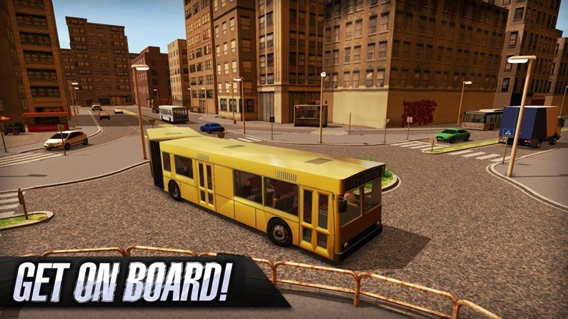 Bus Simulator 2015 на Android. Обучение вождению!