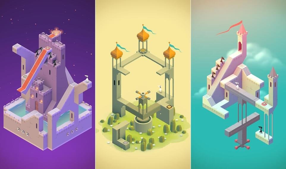 Взломанная головоломка Monument Valley для Android