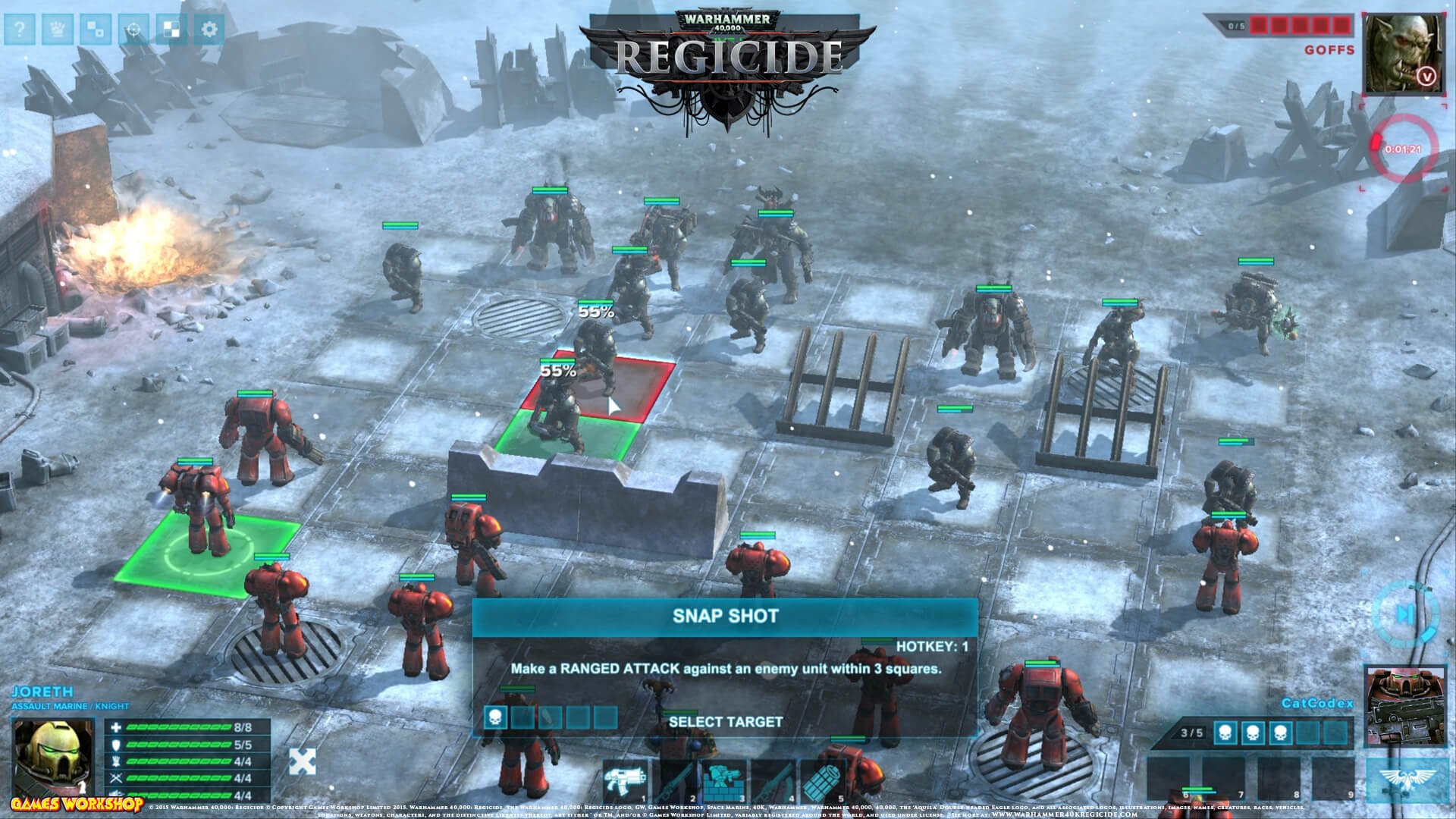  Warhammer 40,000: Regicide  Android.  