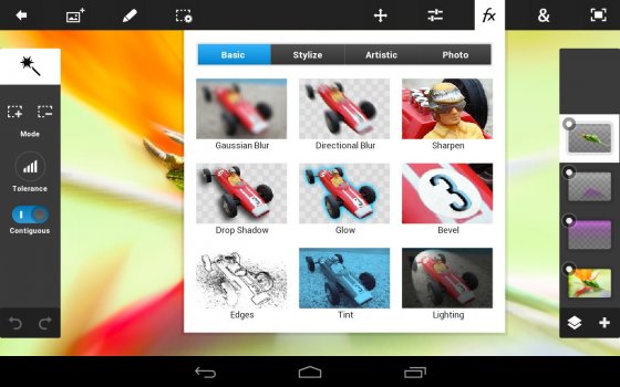 PS Touch – Adobe Photoshop на Андроид