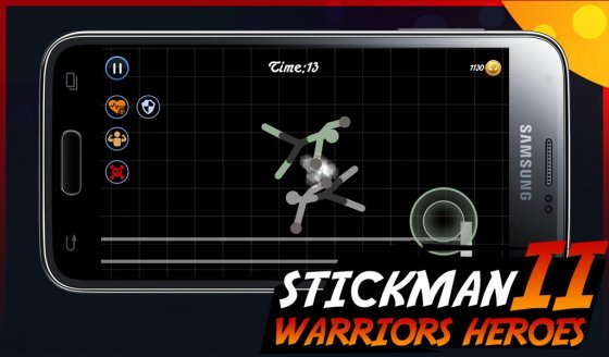 Stickman Warriors Heroes 2    beat'em'up  