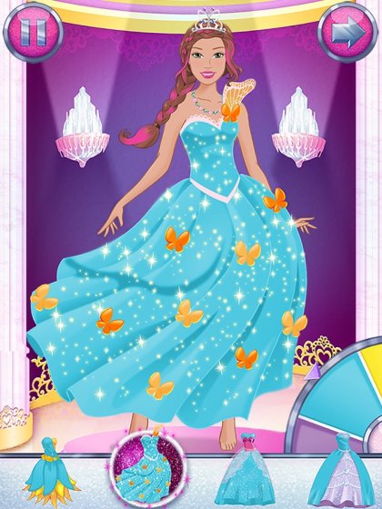 Волшебная мода Барби – сделайте из своей Барби принцессу